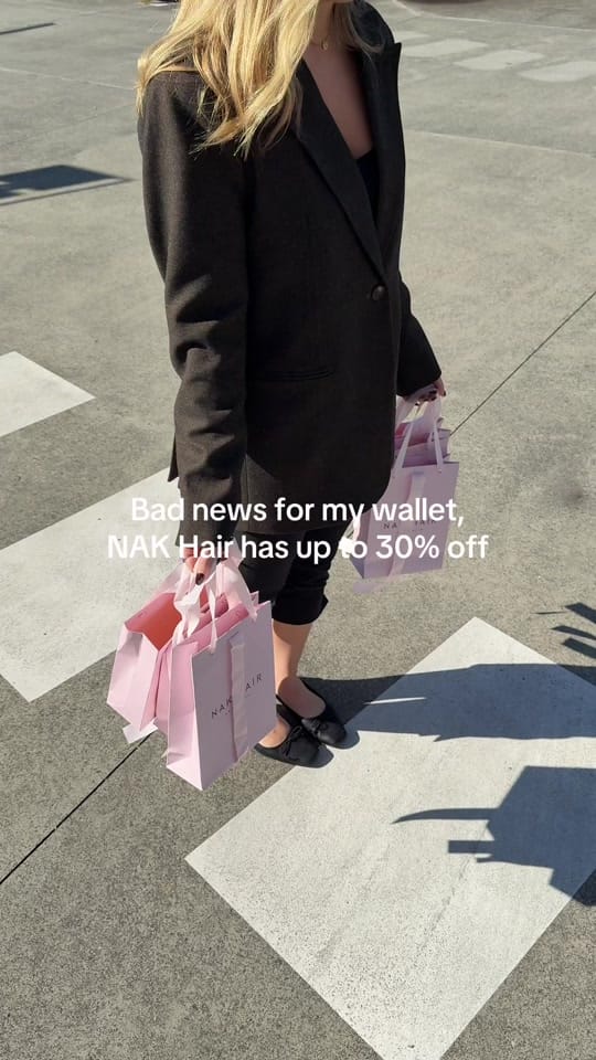 Post 8 by NAK Hair on TikTok (video)