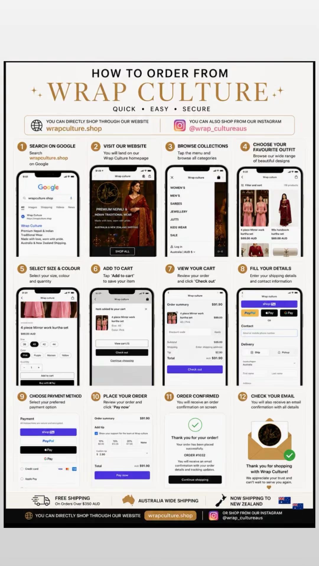 Post 1 by Wrap Culture 🇦🇺🇳🇵 on TikTok (video)