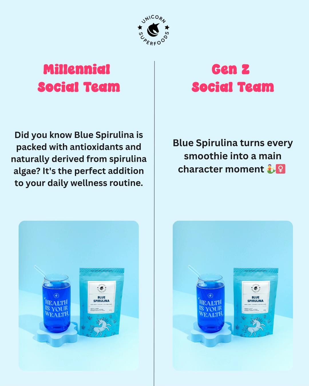 Post 2 by Unicorn Superfoods on TikTok (video)