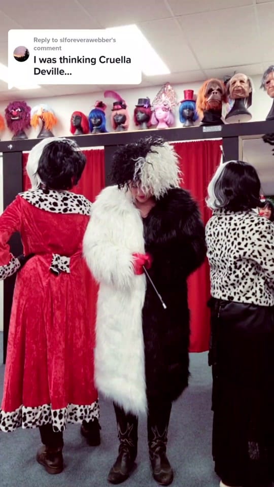 Post 9 by The Costumery on TikTok (video)