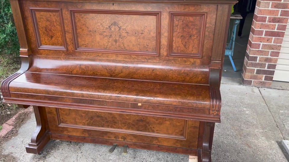 Post 3 by Heirloom Pianos on TikTok (video)