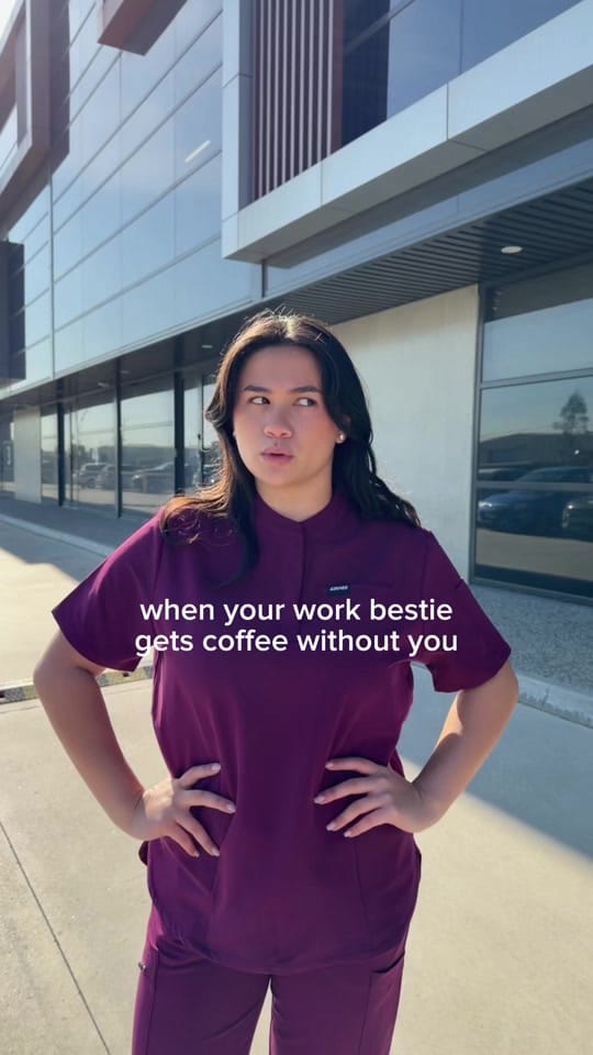 Post 5 by Airmed Scrubs on TikTok (video)