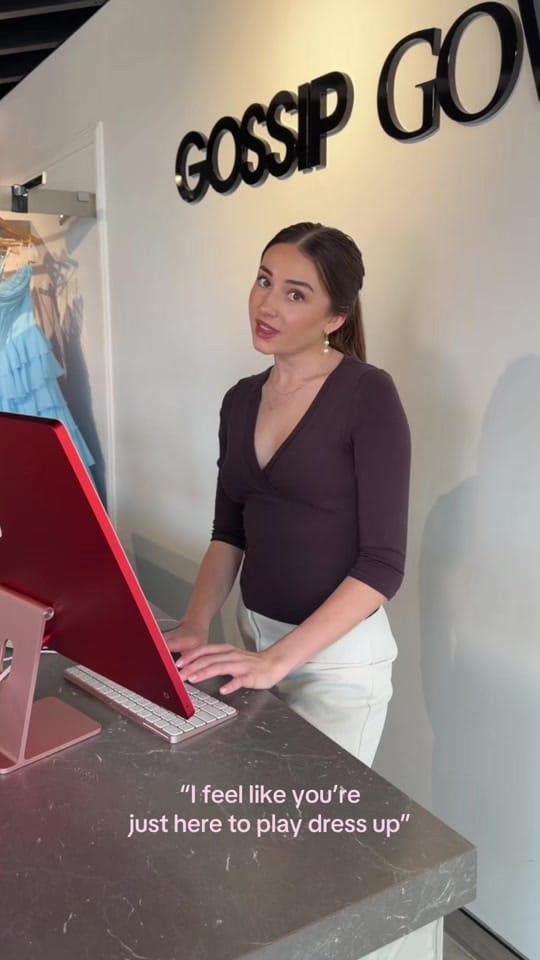 Post 1 by GossipGowns® on TikTok (video)