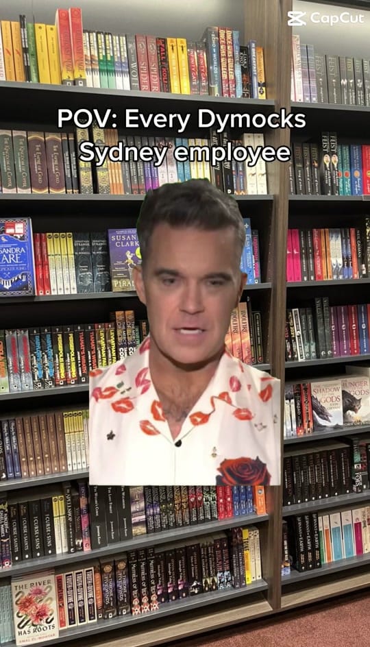 Post 5 by Dymocks Sydney on TikTok (video)