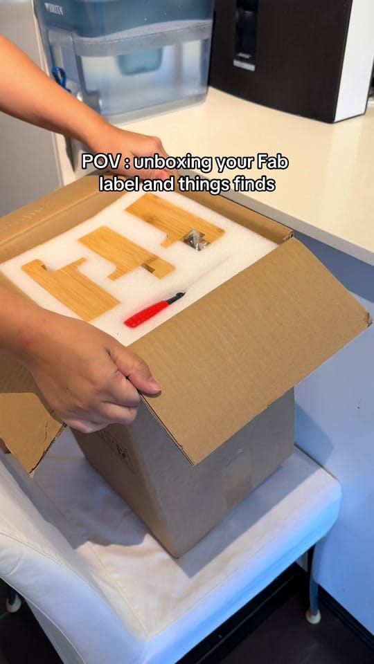 Post 8 by Fab Label and things on TikTok (video)