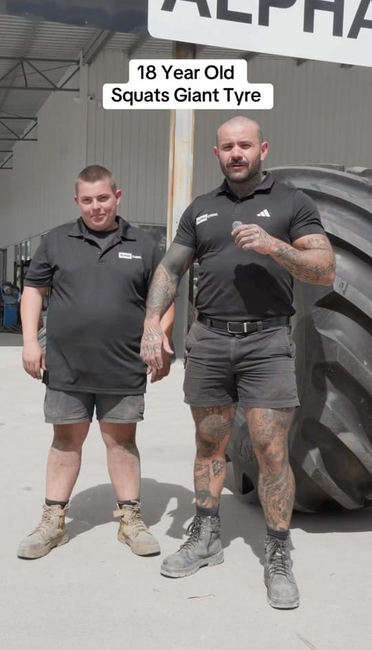 Post 1 by ALPHA tyres on TikTok (video)