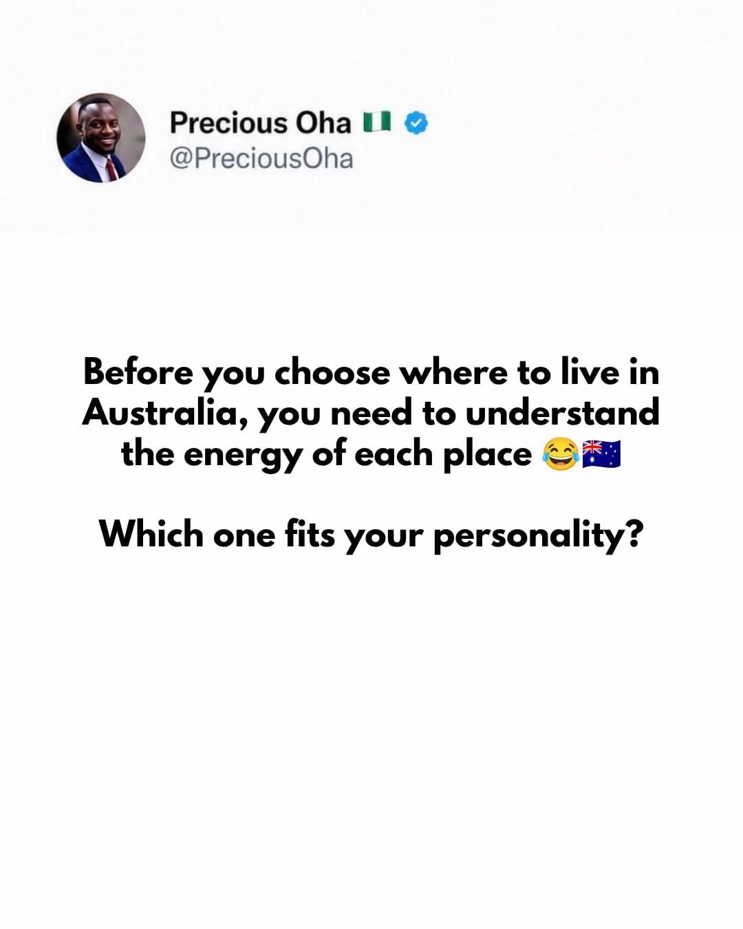 Post 7 by Precious Oha | Aus migration on TikTok (video)