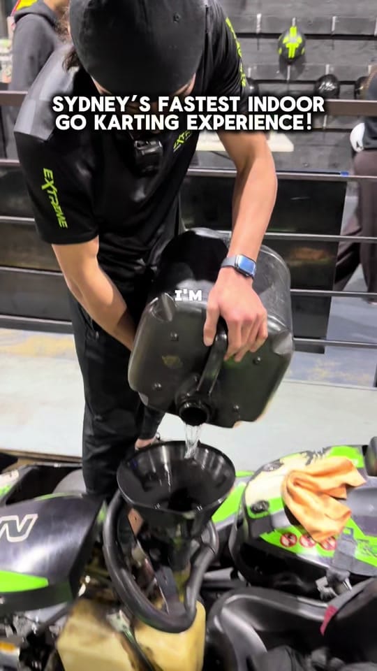 Post 1 by Extreme Go karting sydney on TikTok (video)