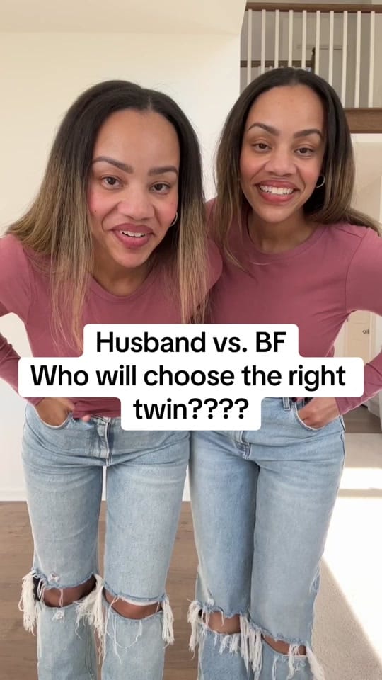 Post 1 by Bethany and Brittany on TikTok (video)