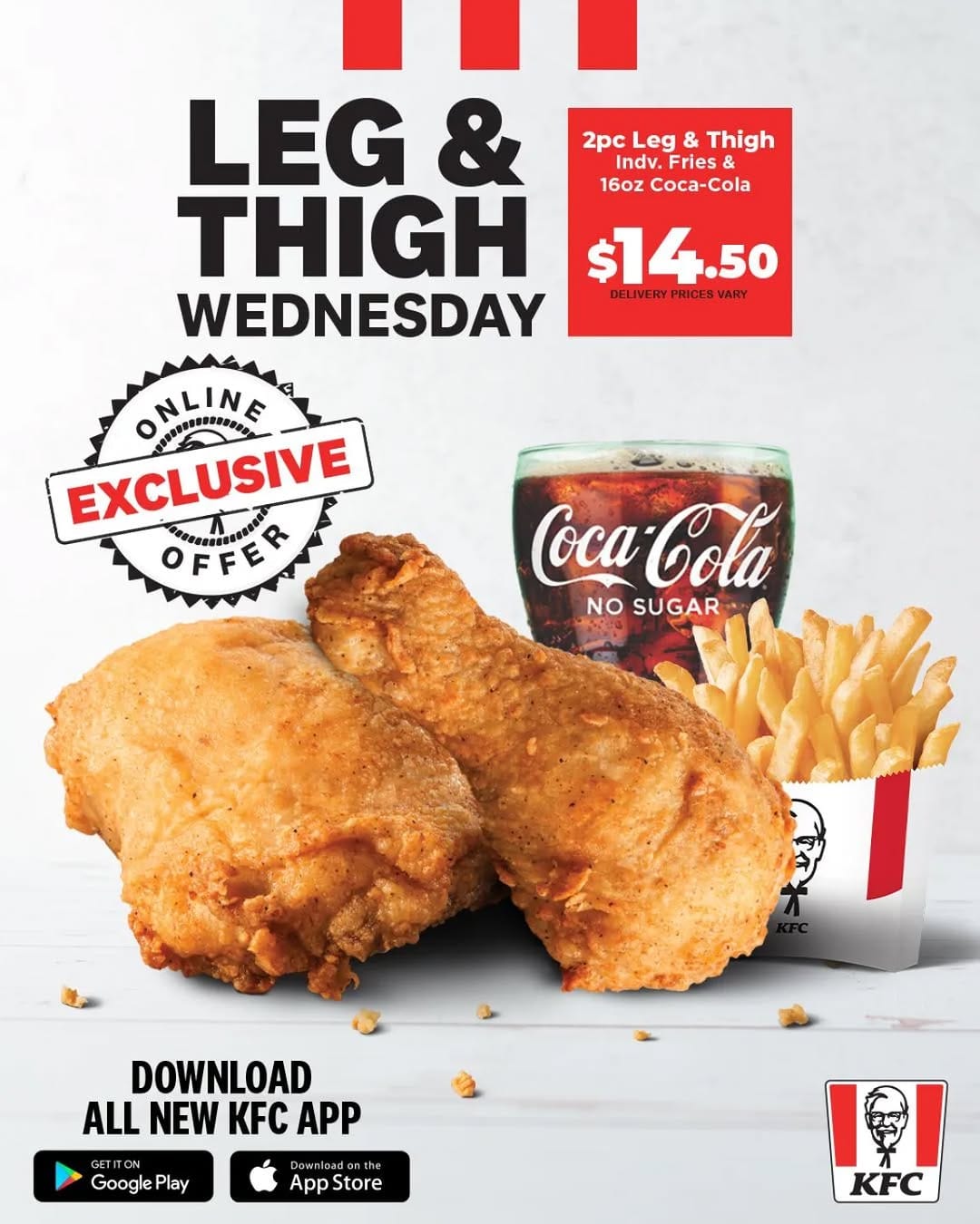 Post 5 by KFC BARBADOS on Instagram (image)