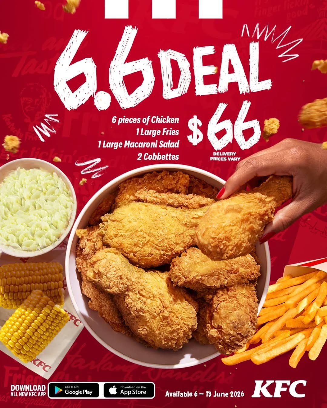 Post 4 by KFC BARBADOS on Instagram (image)