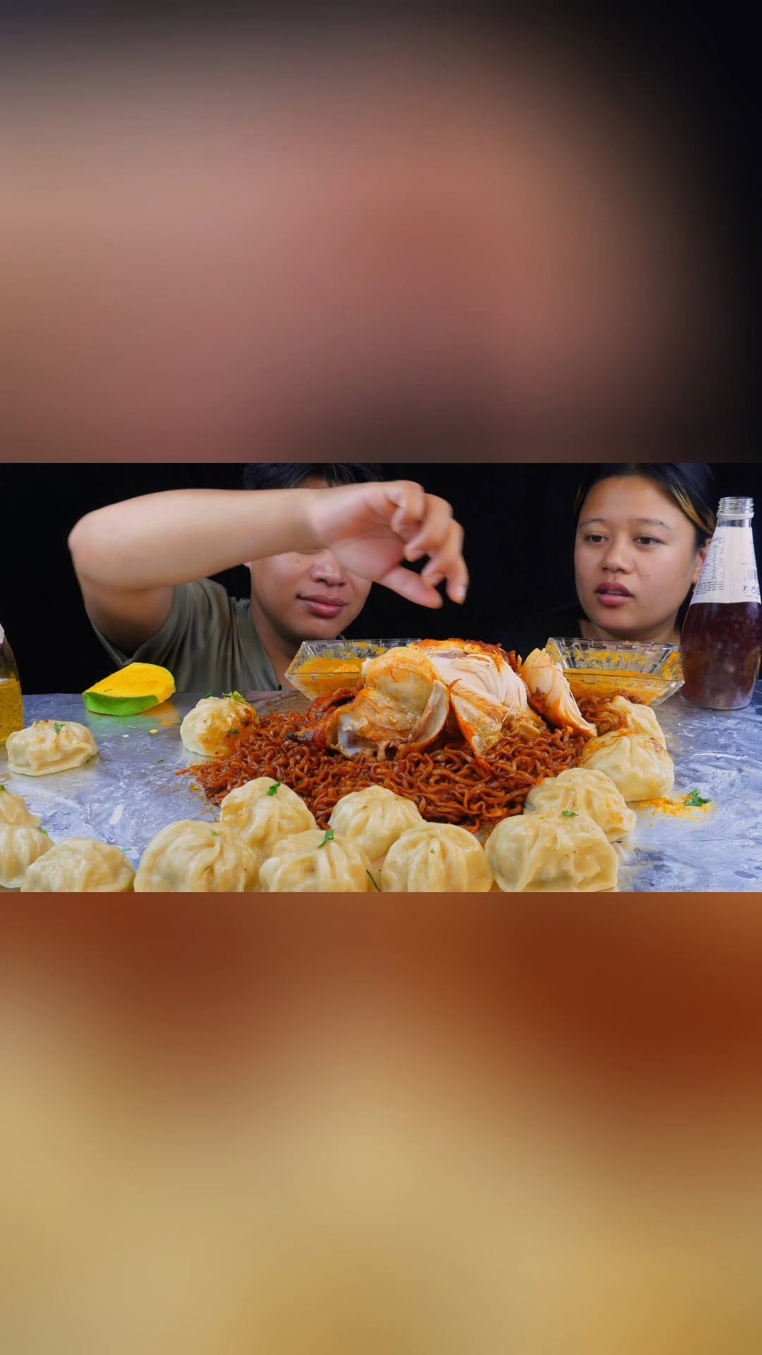 Post 3 by Mukbang Pari on Instagram (video)