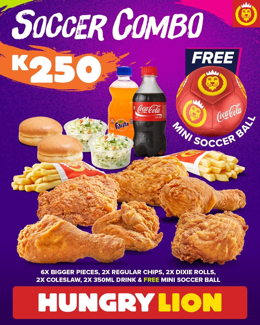 Post 3 by Hungry Lion Zambia on Instagram (image)