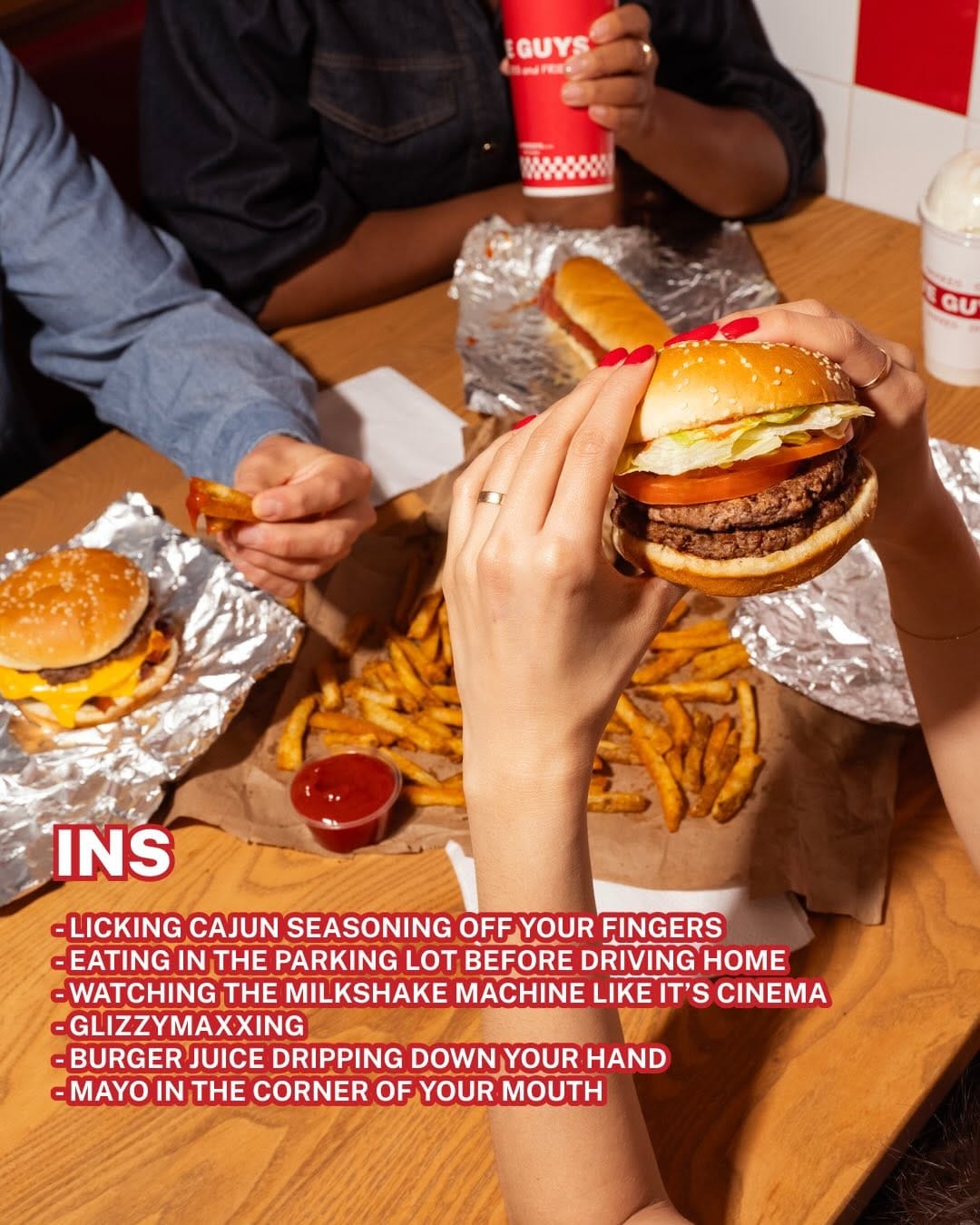 Post 4 by Five Guys on Instagram (carousel)