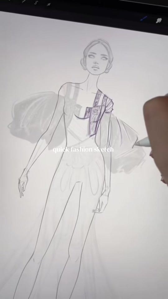 Post 6 by Oxana | Fashion designer on TikTok (video)