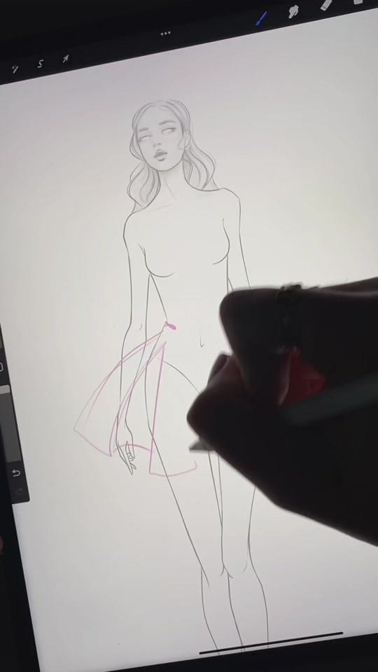 Post 9 by Oxana | Fashion designer on TikTok (video)