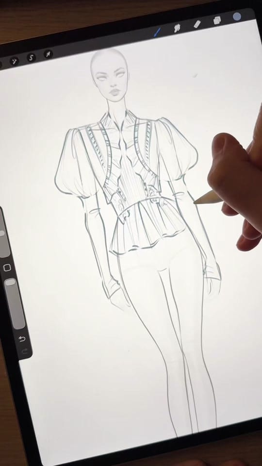 Post 3 by Oxana | Fashion designer on TikTok (video)