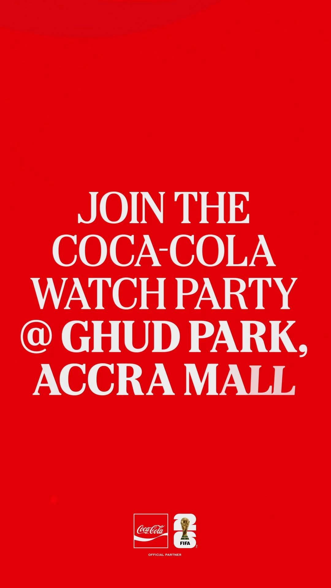 Post 1 by Coca-Cola Ghana on Instagram (video)