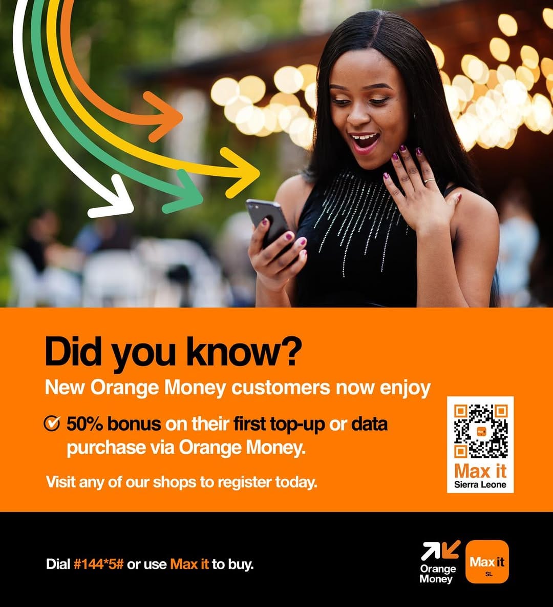 Post 4 by Orange Money SL on Instagram (image)