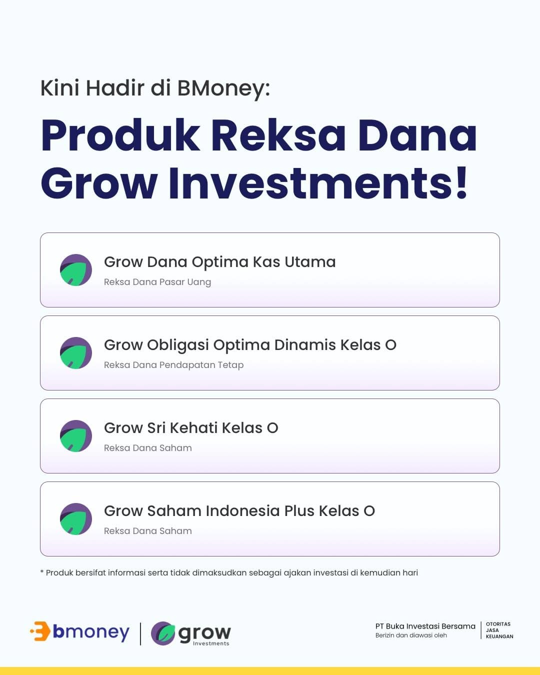 Post 5 by BMoney | Investasi Saham, Reksa Dana, SBN & Emas on Instagram (carousel)