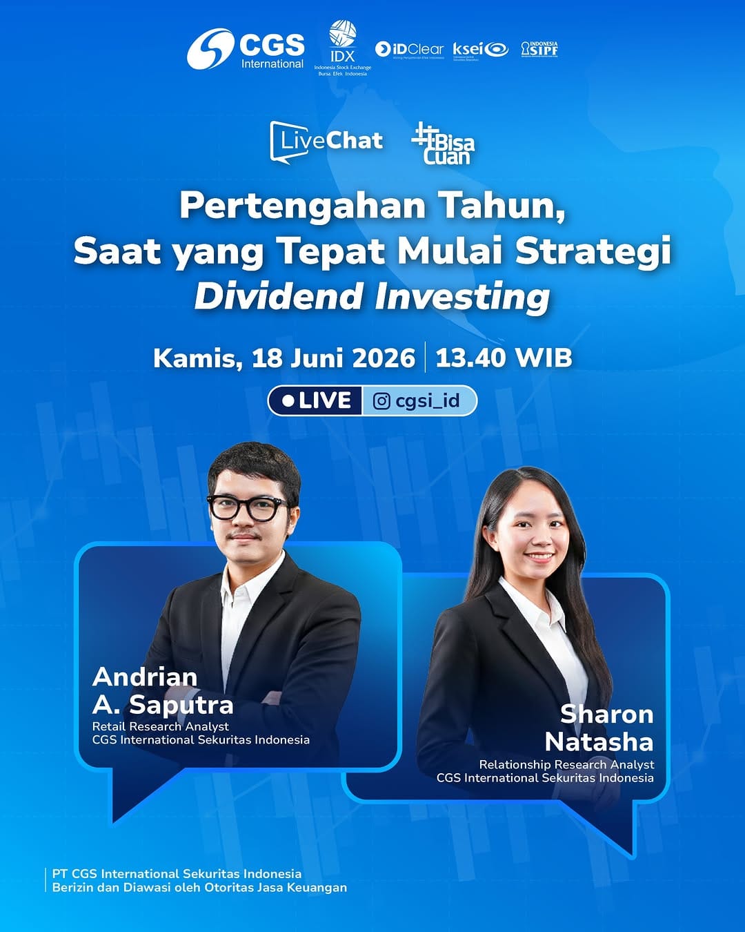 Post 1 by CGS International Sekuritas Indonesia on Instagram (image)