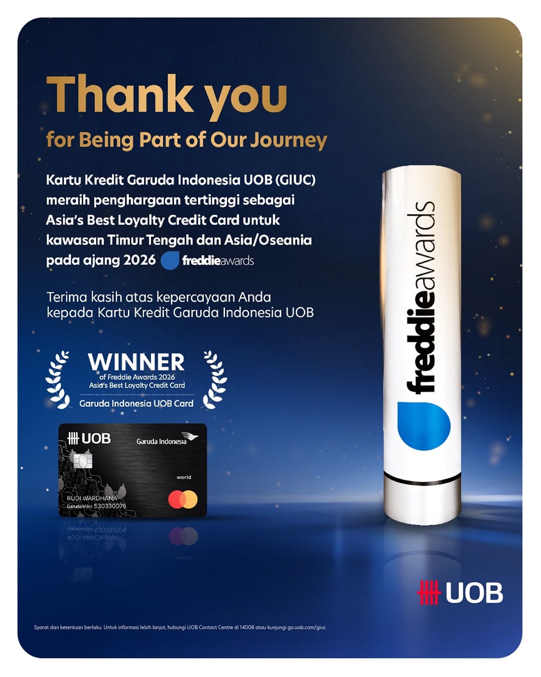 Post 1 by UOB Indonesia on Instagram (carousel)
