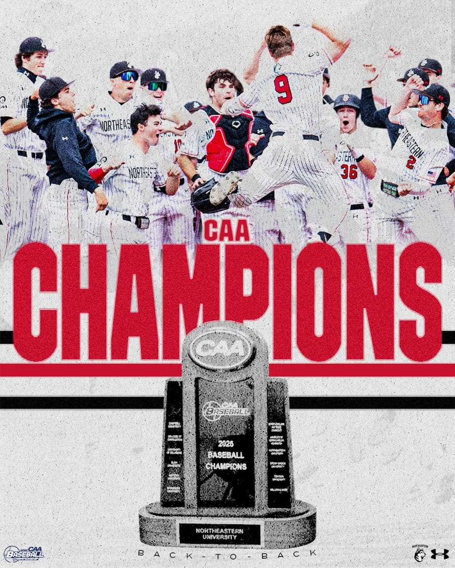 Post 9 by Northeastern Baseball on Instagram (image)
