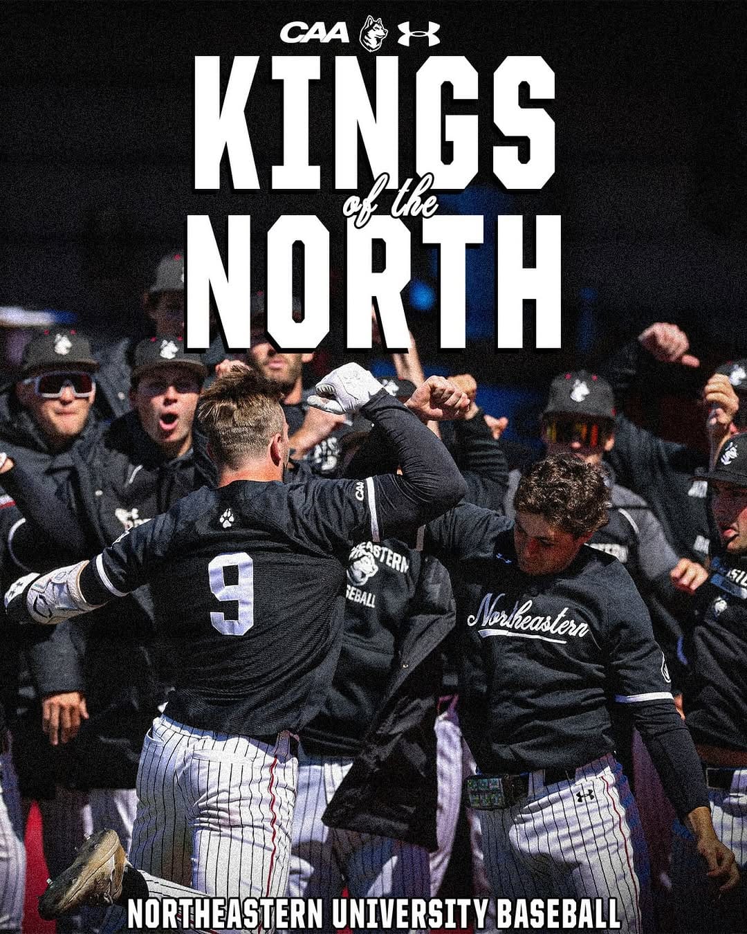 Post 10 by Northeastern Baseball on Instagram (image)
