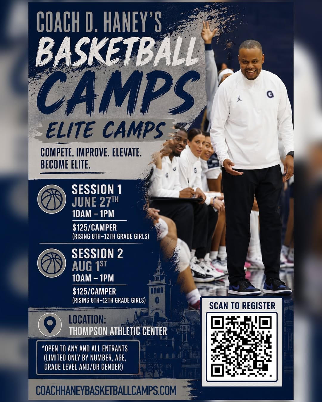 Post 10 by Georgetown Women's Basketball on Instagram (image)