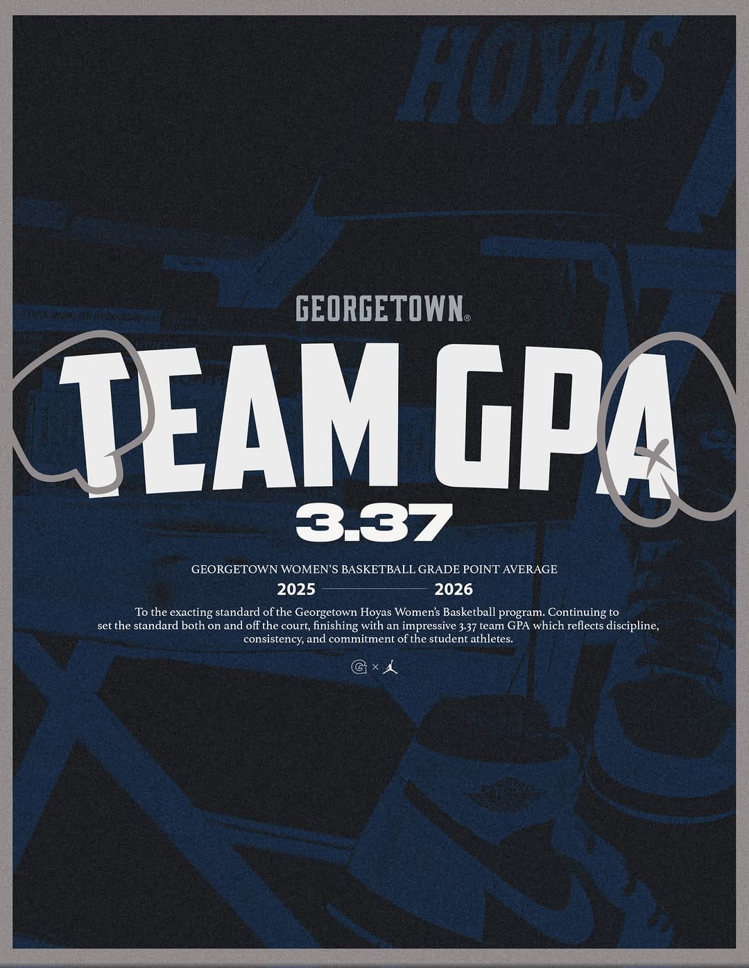 Post 9 by Georgetown Women's Basketball on Instagram (image)