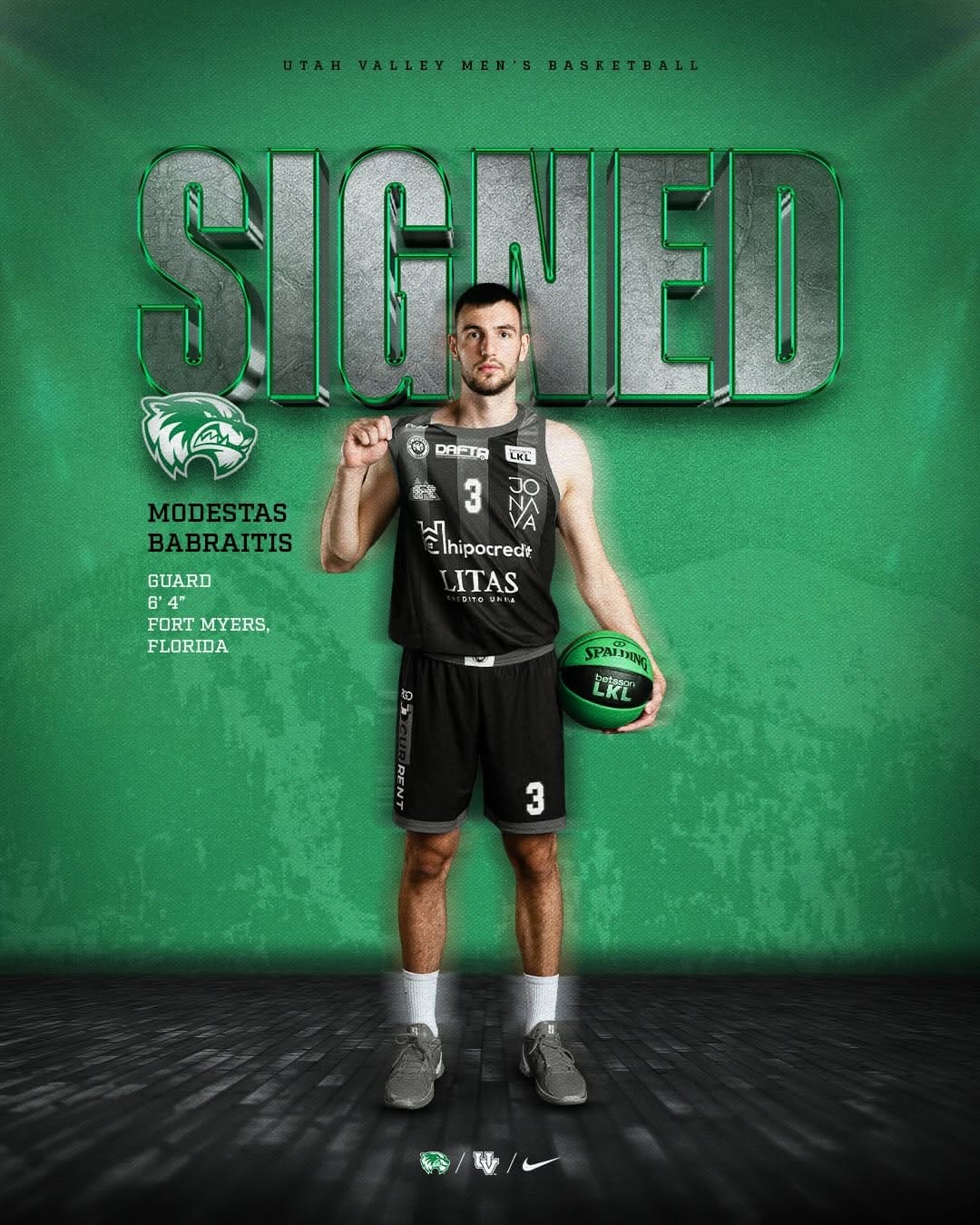 Post 1 by UVU Men's Basketball on Instagram (carousel)