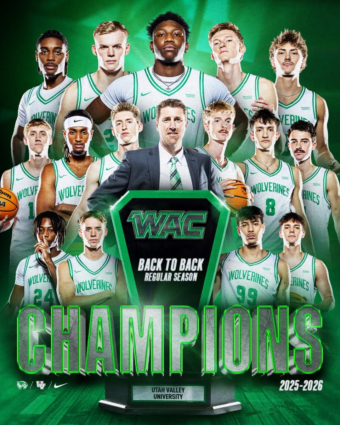 Post 10 by UVU Men's Basketball on Instagram (image)