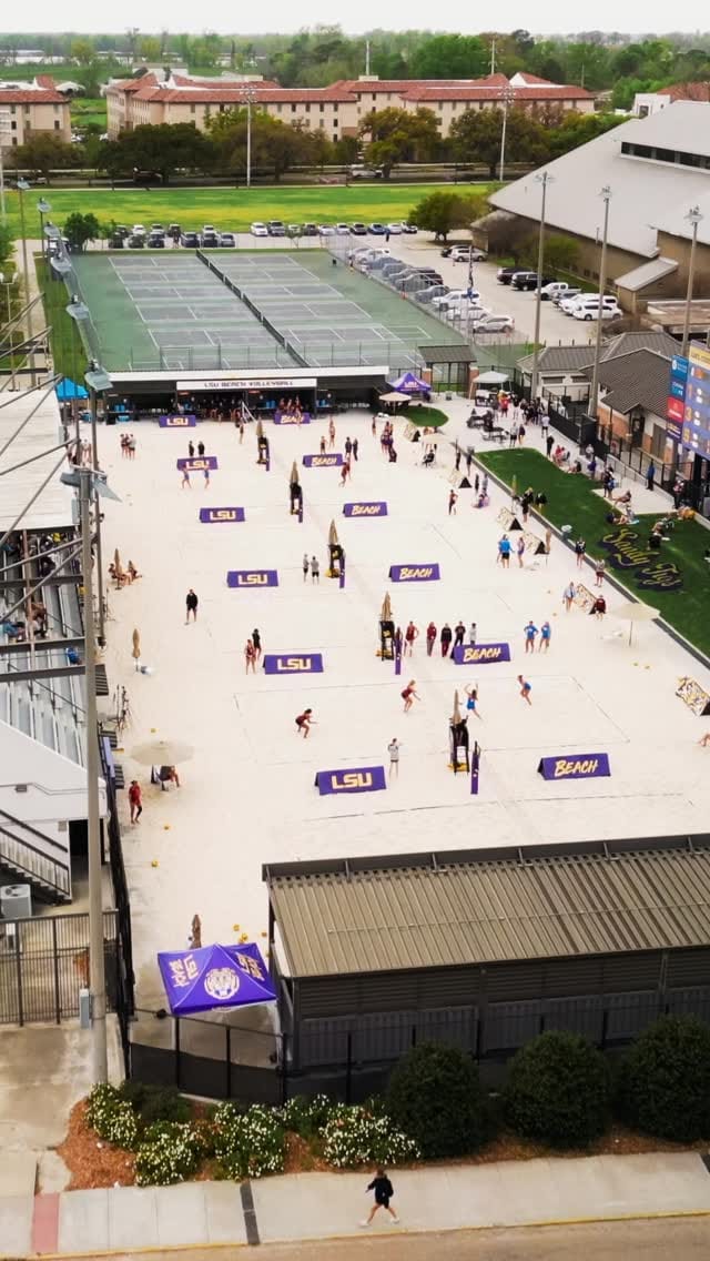 Post 2 by LSU Beach Volleyball on Instagram (video)