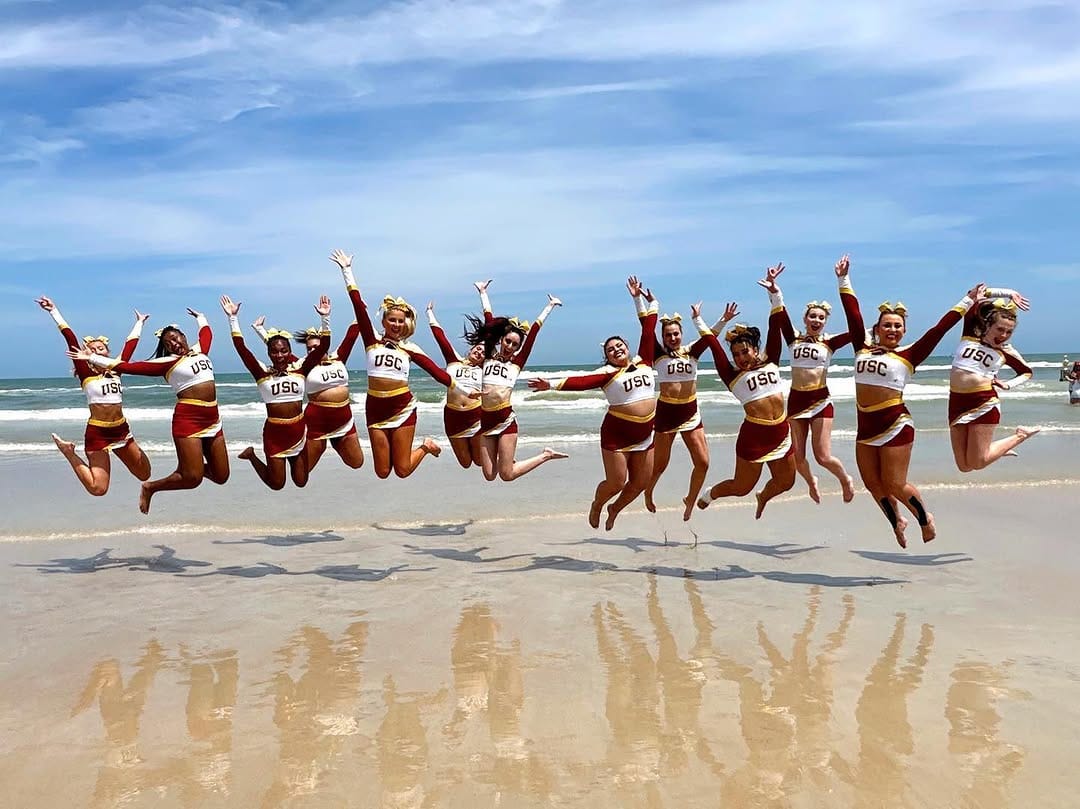 Post 1 by USC Cheer on Instagram (image)