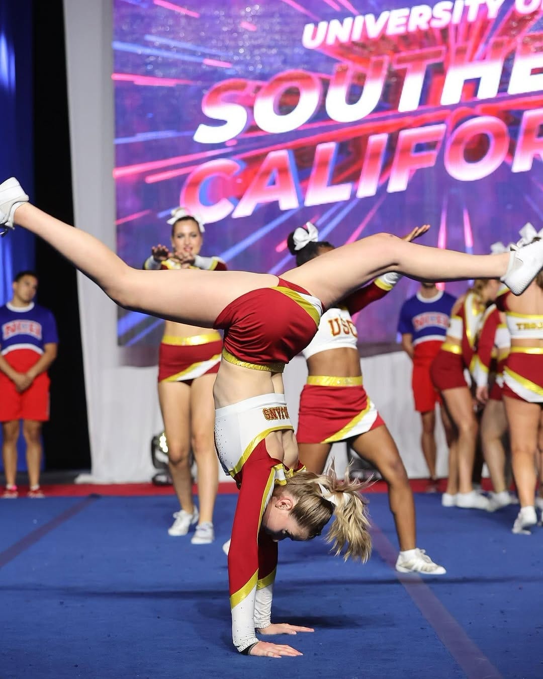 Post 8 by USC Cheer on Instagram (carousel)