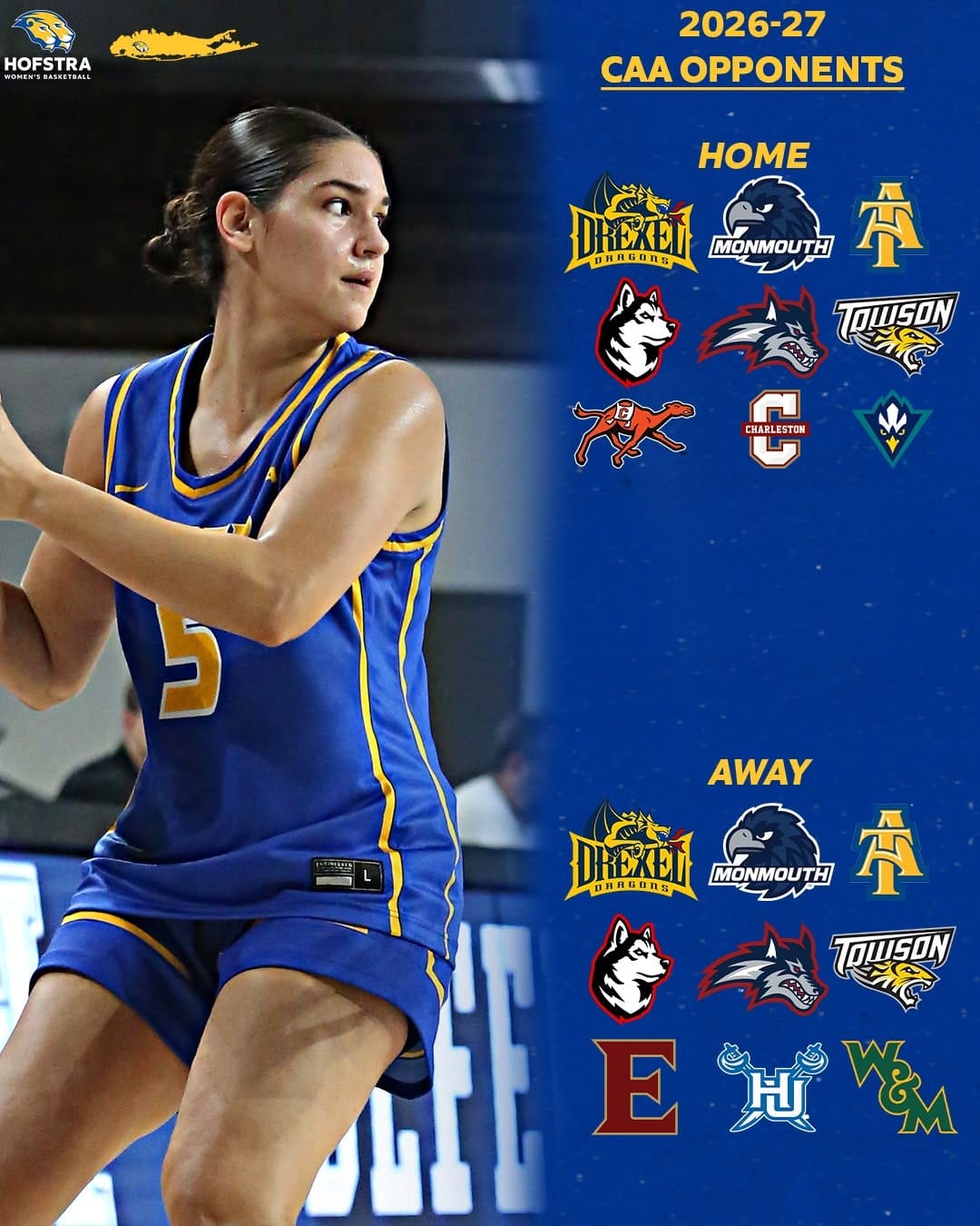 Post 6 by Hofstra Women's Basketball on Instagram (image)