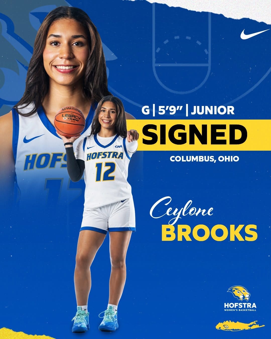 Post 3 by Hofstra Women's Basketball on Instagram (image)