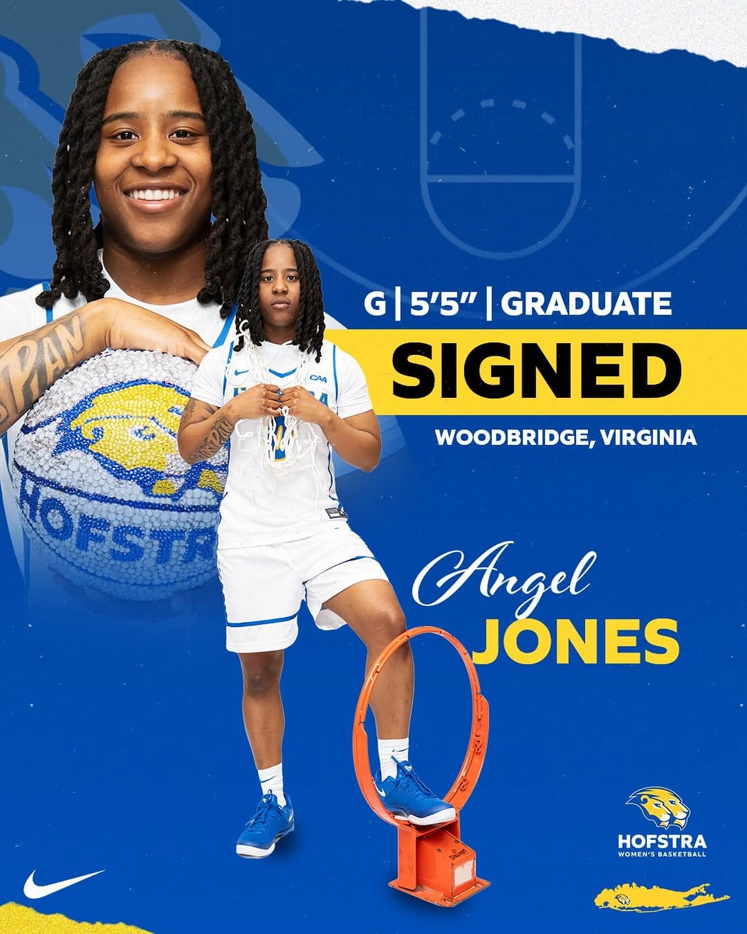 Post 5 by Hofstra Women's Basketball on Instagram (image)