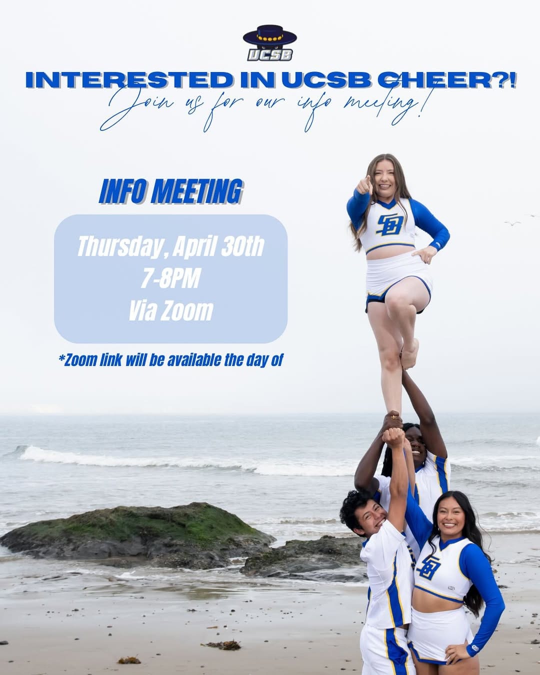 Post 8 by UC Santa Barbara Cheerleading on Instagram (image)