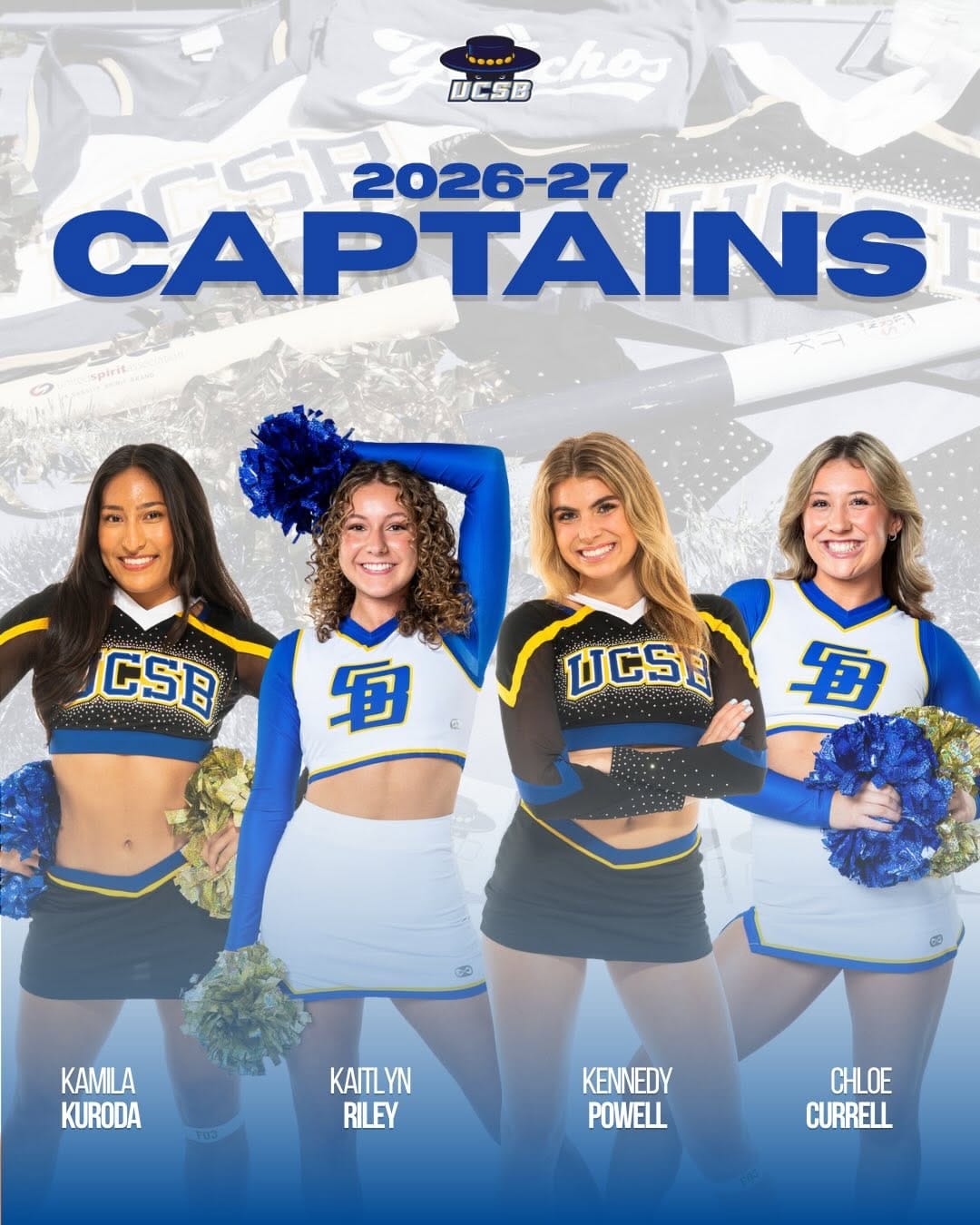 Post 6 by UC Santa Barbara Cheerleading on Instagram (carousel)