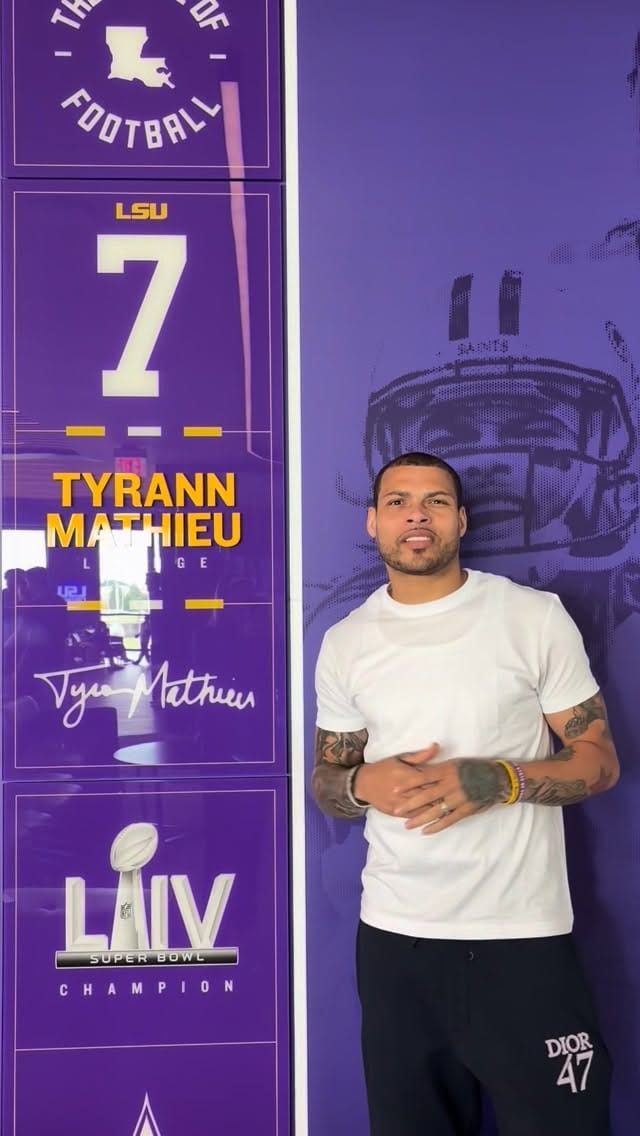 Post 2 by LSU Football on Instagram (video)
