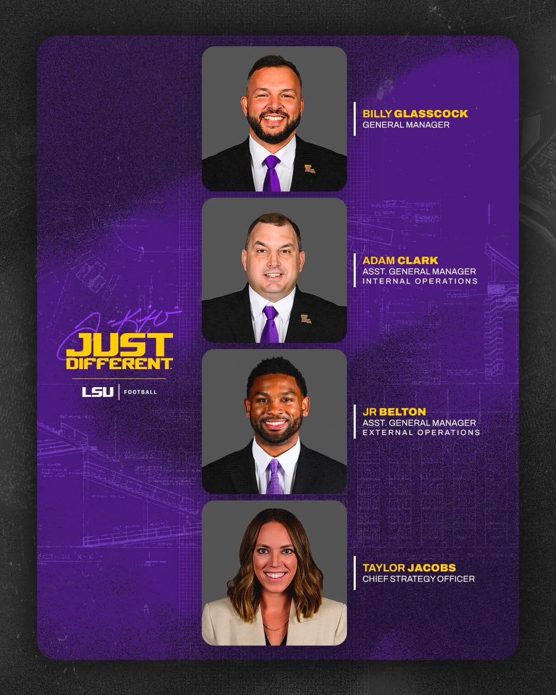 Post 3 by LSU Football on Instagram (image)