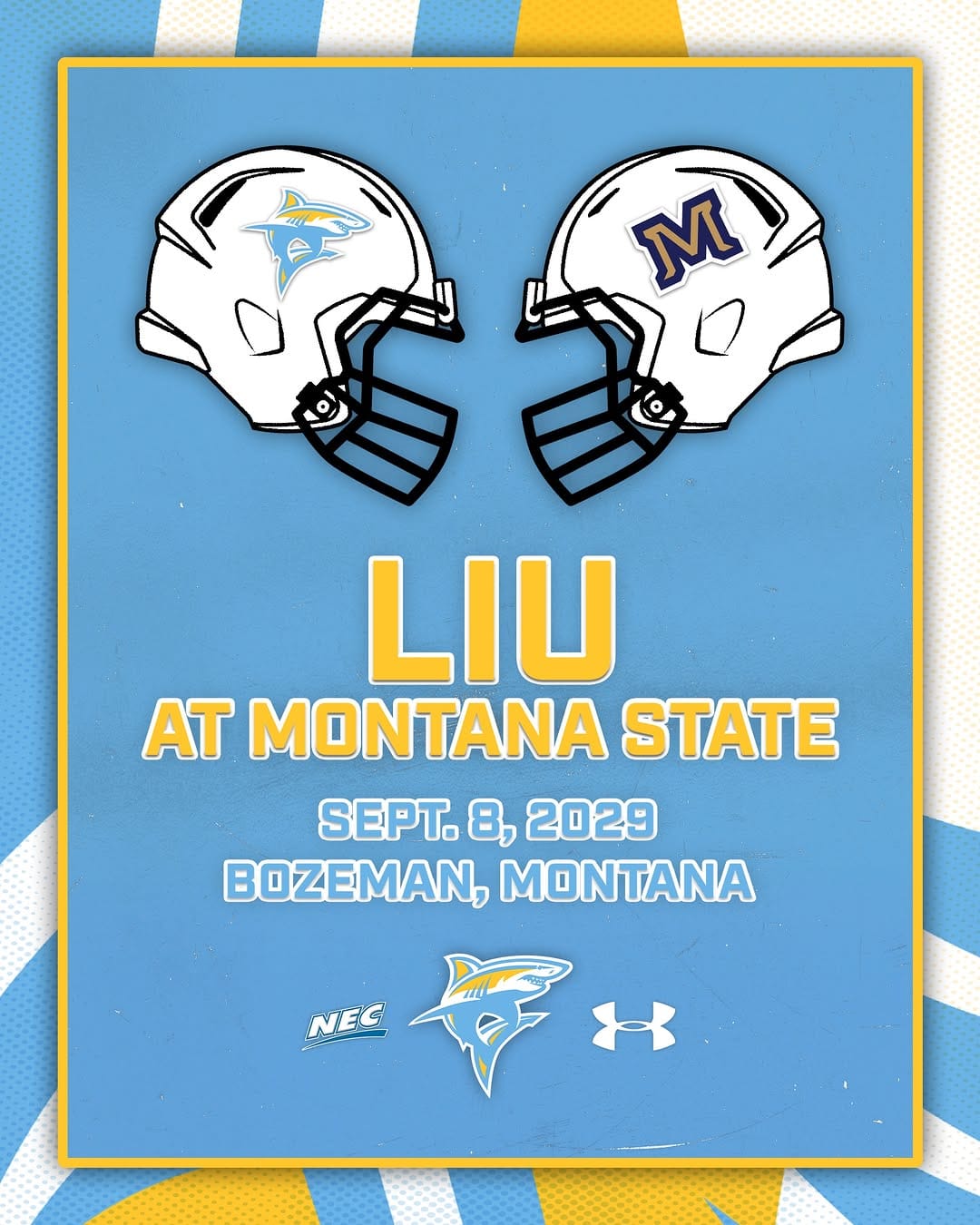 Post 7 by LIU Football on Instagram (image)