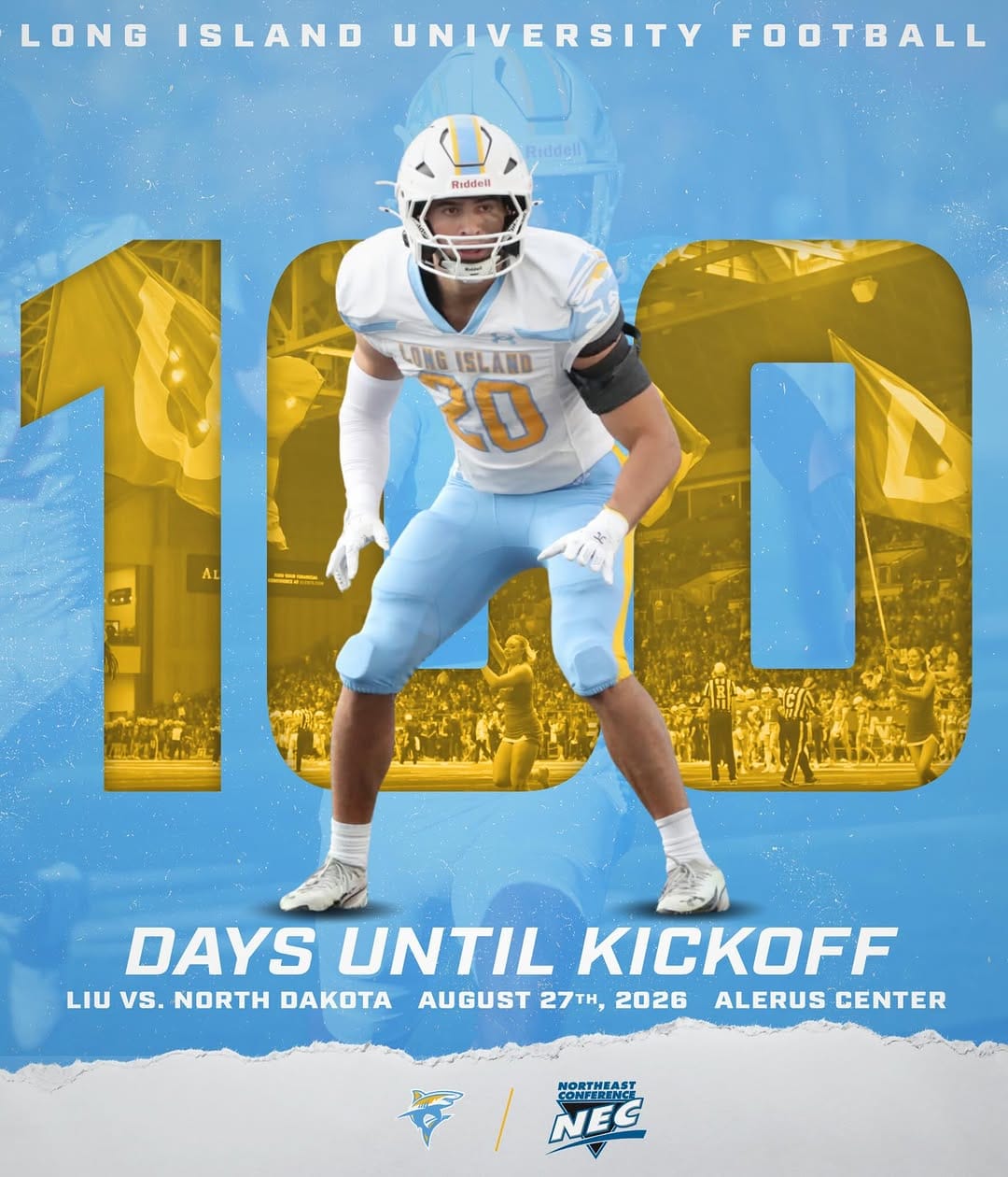 Post 4 by LIU Football on Instagram (image)