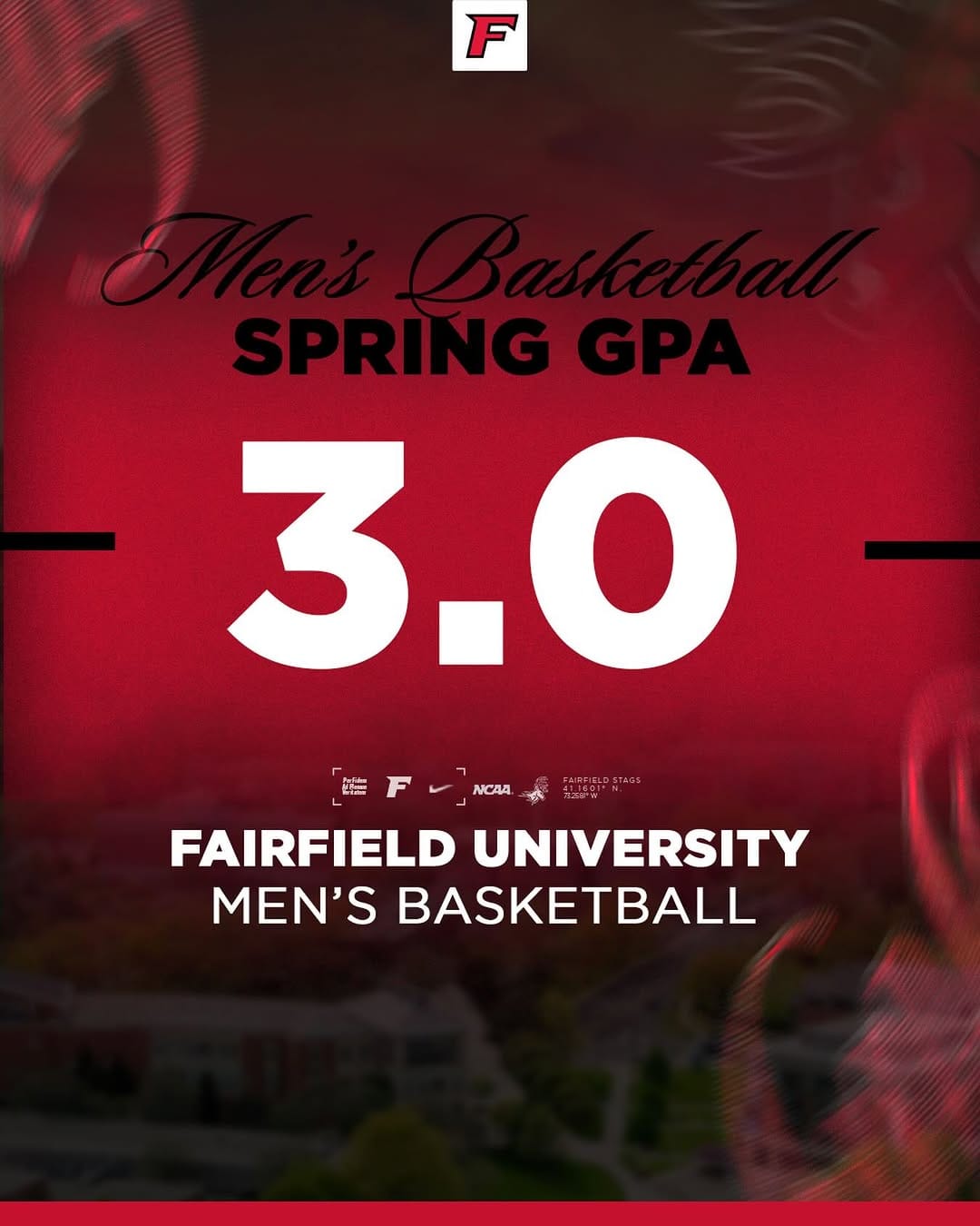 Post 7 by Fairfield Men’s Basketball on Instagram (image)
