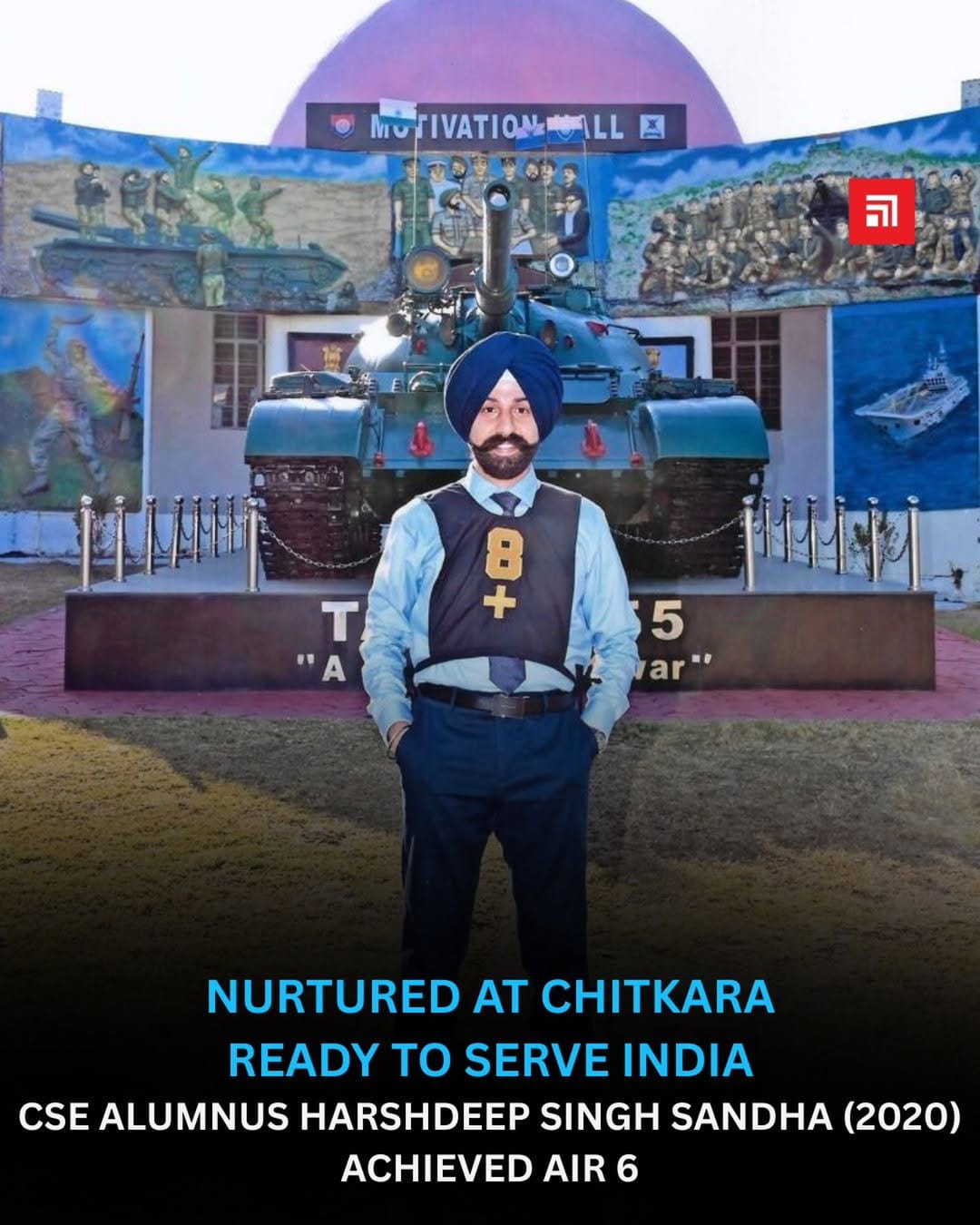 Post 1 by CHITKARA UNIVERSITY on Instagram (image)