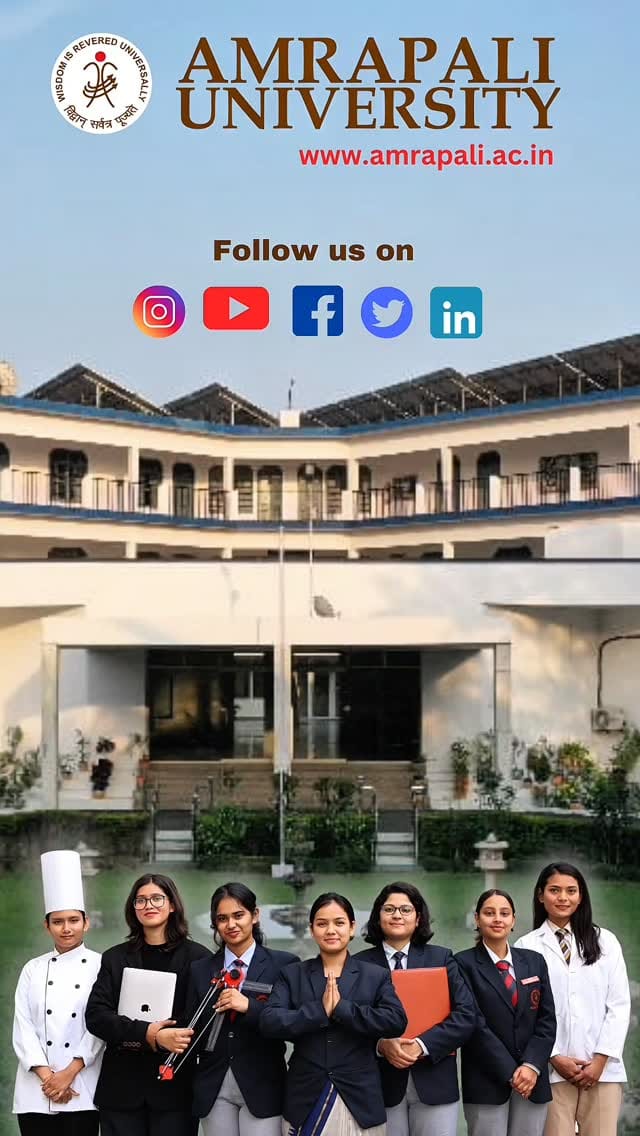 Post 10 by Amrapali University Haldwani on Instagram (video)