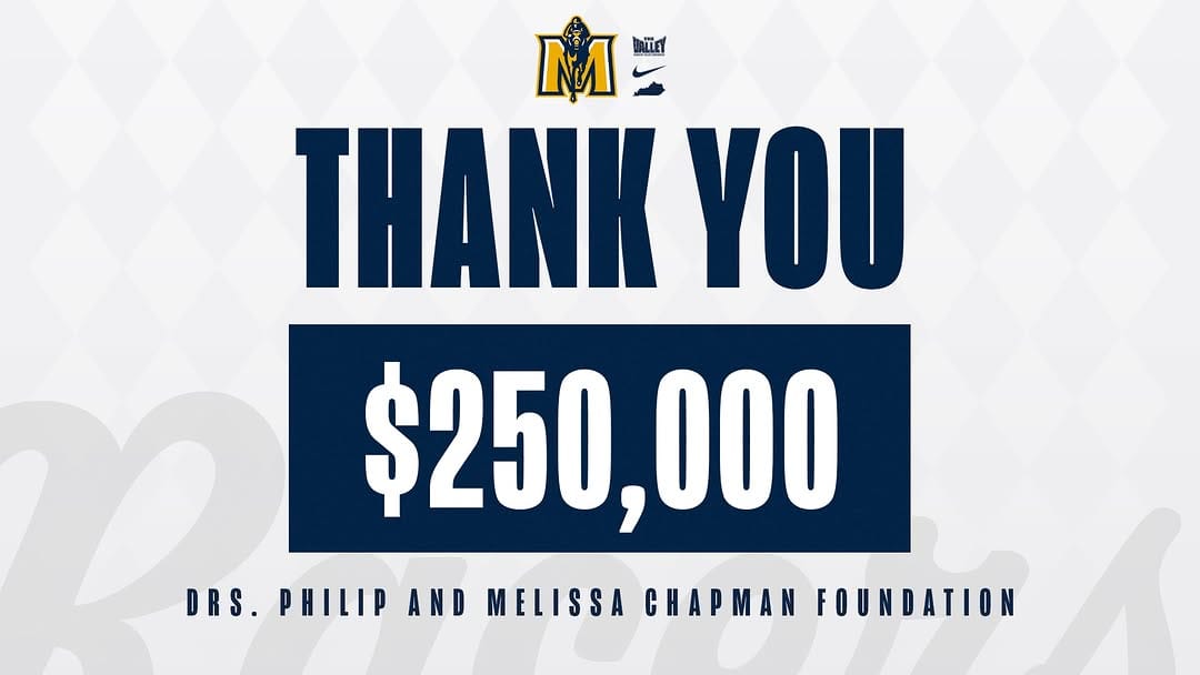 Post 3 by Murray State Racers Athletics on Instagram (image)