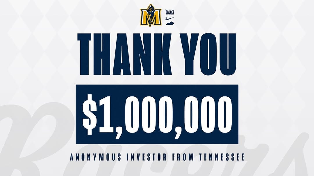 Post 7 by Murray State Racers Athletics on Instagram (image)