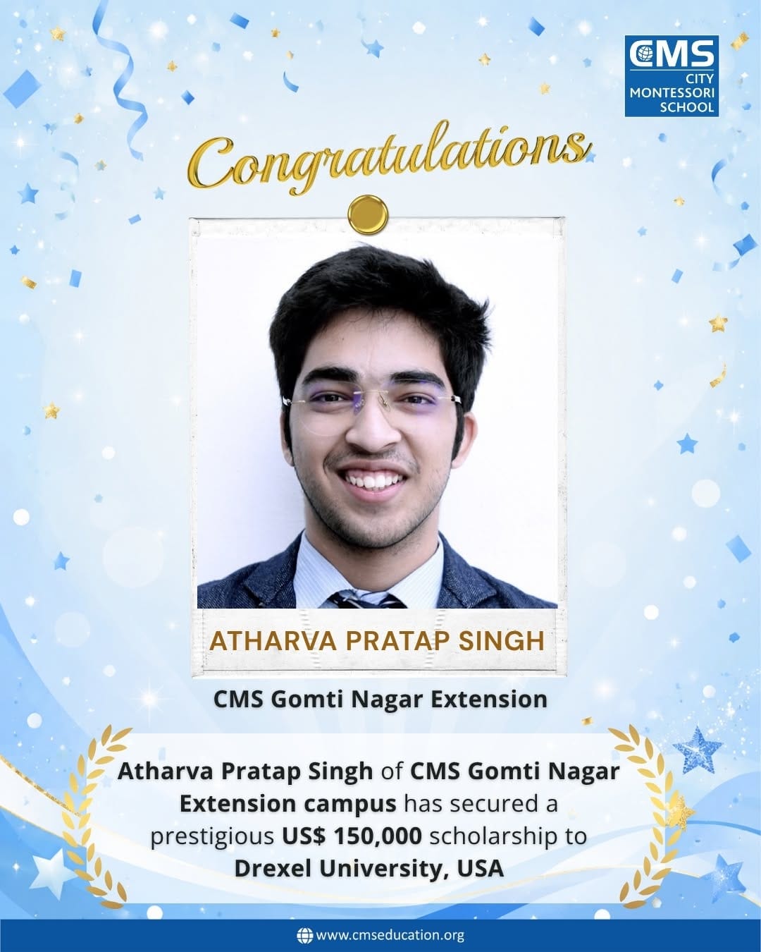 Post 6 by CMS Gomti Nagar Campus II on Instagram (image)